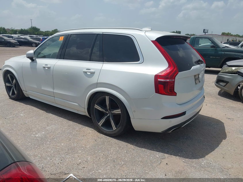 2016 Volvo Xc90 VIN YV4A22PM6G1055427 IAAI salvage auction — NORMAL WEAR, Original (Texas), sold $4,550 on 2026-07-29 (photo 3)