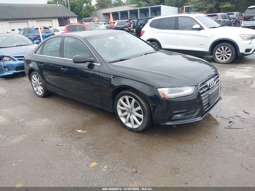 2013 Audi A4 VIN WAUFFAFL3DN019907 IAAI salvage auction — NORMAL WEAR, Clear (Massachusetts), sold $425 on 2026-07-29 (photo 1)
