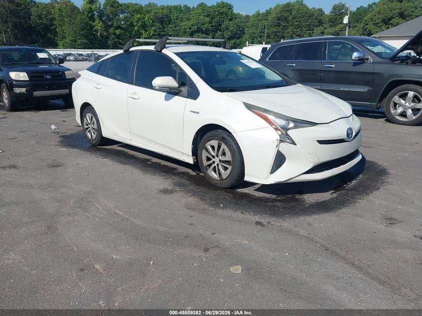 2016 Toyota Prius VIN JTDKBRFU0G3001448 IAAI salvage auction — NORMAL WEAR, Clear (Georgia), sold $3,850 on 2026-07-08 (photo 1)