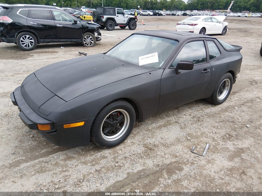 1984 Porsche 944 VIN WP0AA0949EN455723 IAAI salvage auction — NORMAL WEAR, Clear (New Jersey), sold $1,225 on 2026-07-28 (photo 2)