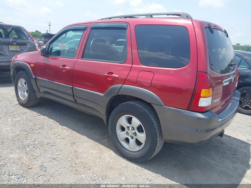 2004 Mazda Tribute VIN 4F2YZ94194KM27302 IAAI salvage auction — NORMAL WEAR, Clear (Pennsylvania), sold $250 on 2026-07-08 (photo 3)