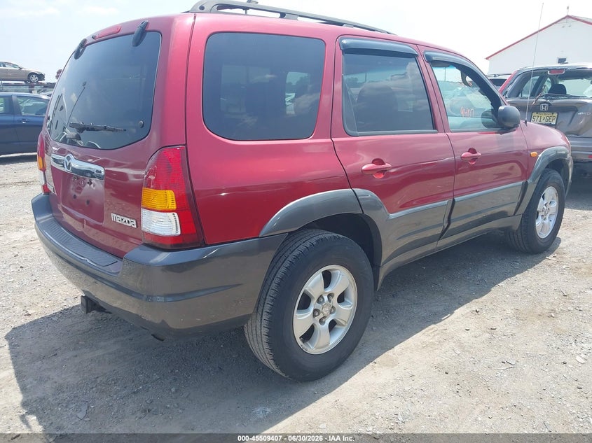 2004 Mazda Tribute VIN 4F2YZ94194KM27302 IAAI salvage auction — NORMAL WEAR, Clear (Pennsylvania), sold $250 on 2026-07-08 (photo 4)