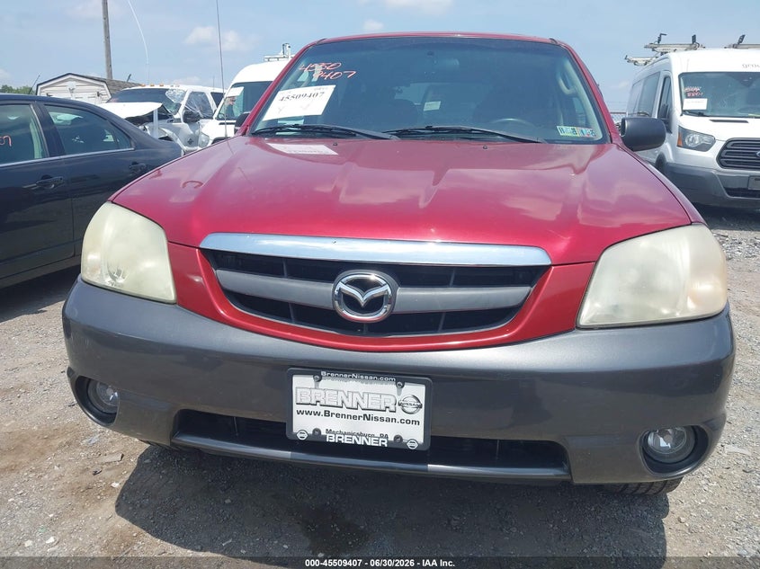 2004 Mazda Tribute VIN 4F2YZ94194KM27302 IAAI salvage auction — NORMAL WEAR, Clear (Pennsylvania), sold $250 on 2026-07-08 (photo 6)