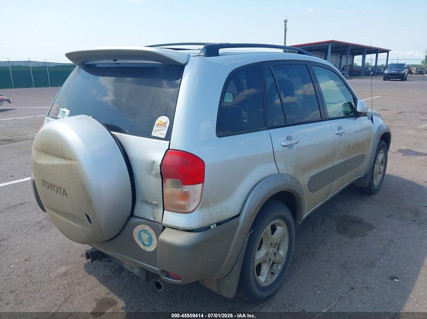 2001 Toyota Rav4 VIN JTEHH20V110099489 IAAI salvage auction — NORMAL WEAR, Clear (Minnesota), sold $475 on 2026-07-28 (photo 4)