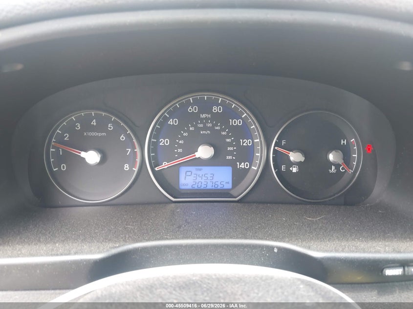 2012 Hyundai Santa fe VIN 5XYZGDAB1CG099159 IAAI salvage auction — NORMAL WEAR, Clear (North Carolina), sold $875 on 2026-07-22 (photo 7)