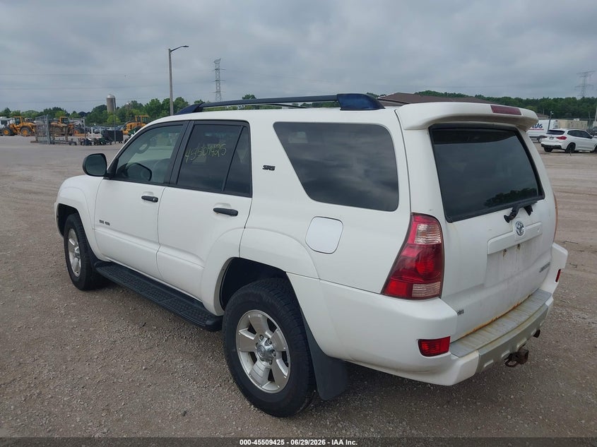 2004 Toyota 4runner VIN JTEBU14R740050004 IAAI salvage auction — NORMAL WEAR, Clear-Endorsement (Wisconsin), sold $1,250 on 2026-07-21 (photo 3)
