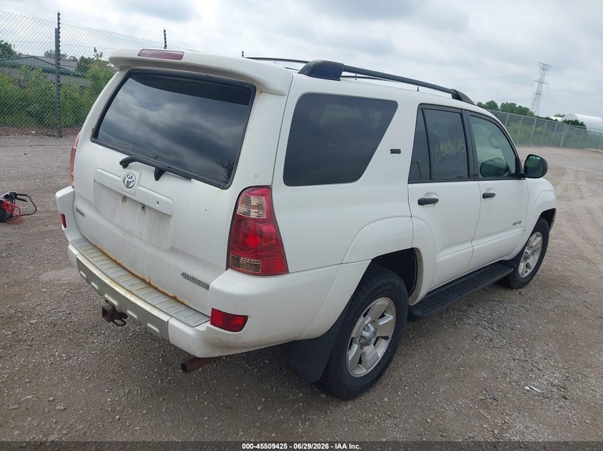 2004 Toyota 4runner VIN JTEBU14R740050004 IAAI salvage auction — NORMAL WEAR, Clear-Endorsement (Wisconsin), sold $1,250 on 2026-07-21 (photo 4)