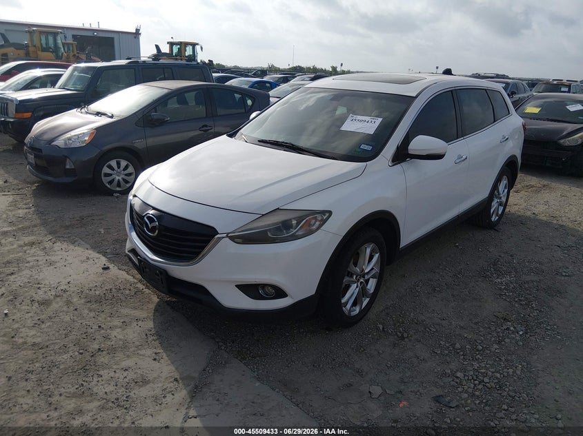 2013 Mazda Cx-9 VIN JM3TB2DA9D0408662 IAAI salvage auction — NORMAL WEAR, Original (Texas), sold $550 on 2026-07-28 (photo 2)