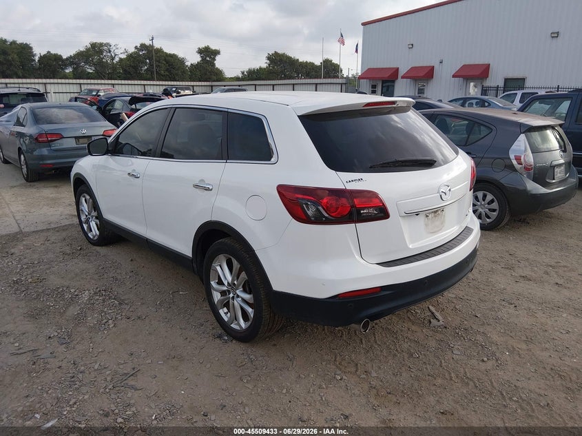 2013 Mazda Cx-9 VIN JM3TB2DA9D0408662 IAAI salvage auction — NORMAL WEAR, Original (Texas), sold $550 on 2026-07-28 (photo 3)