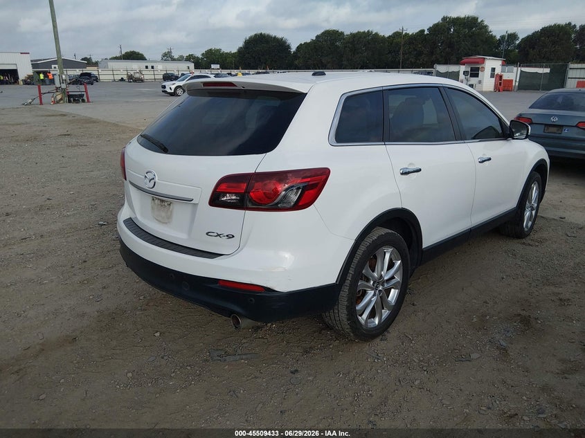 2013 Mazda Cx-9 VIN JM3TB2DA9D0408662 IAAI salvage auction — NORMAL WEAR, Original (Texas), sold $550 on 2026-07-28 (photo 4)