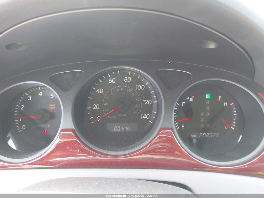 2004 Lexus Es 330 VIN JTHBA30G945034501 IAAI salvage auction — NORMAL WEAR, Original (Ohio), sold $700 on 2026-07-09 (photo 7)