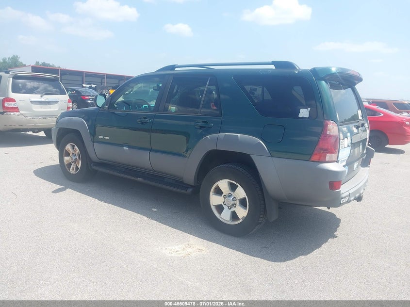 2003 Toyota 4runner VIN JTEBU14R030012094 IAAI salvage auction — NORMAL WEAR, Clear (Indiana), sold $1,500 on 2026-07-16 (photo 3)