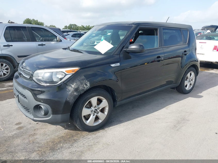 2017 Kia Soul VIN KNDJN2A28H7465954 IAAI salvage auction — NORMAL WEAR, Clear (Texas), sold $975 on 2026-07-23 (photo 2)
