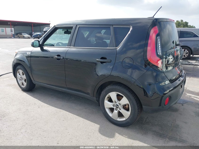 2017 Kia Soul VIN KNDJN2A28H7465954 IAAI salvage auction — NORMAL WEAR, Clear (Texas), sold $975 on 2026-07-23 (photo 3)