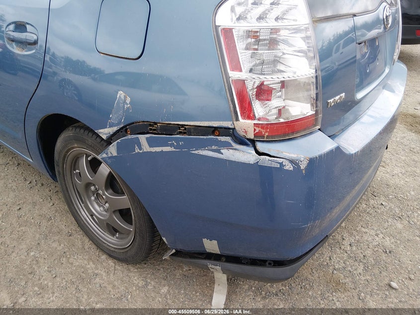 2007 Toyota Prius VIN JTDKB20U477578170 IAAI salvage auction — NORMAL WEAR, Clear (Washington), sold $975 on 2026-07-08 (photo 6)