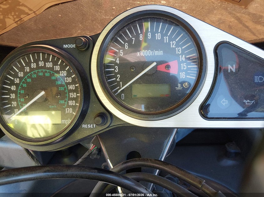1999 Kawasaki Zx600 VIN JKAZX4G10XA035001 IAAI salvage auction — NORMAL WEAR, Clear-Dealer Only (Arizona), sold $575 on 2026-07-22 (photo 7)