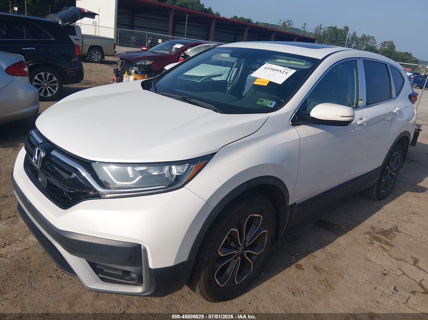 2021 Honda Cr-v VIN 5J6RW2H82MA015024 IAAI salvage auction — SIDE, Salvage (West Virginia), sold $14,400 on 2026-08-27 (photo 2)