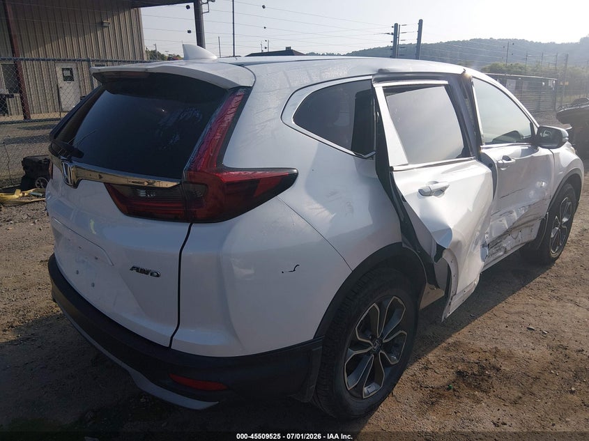 2021 Honda Cr-v VIN 5J6RW2H82MA015024 IAAI salvage auction — SIDE, Salvage (West Virginia), sold $14,400 on 2026-08-27 (photo 4)