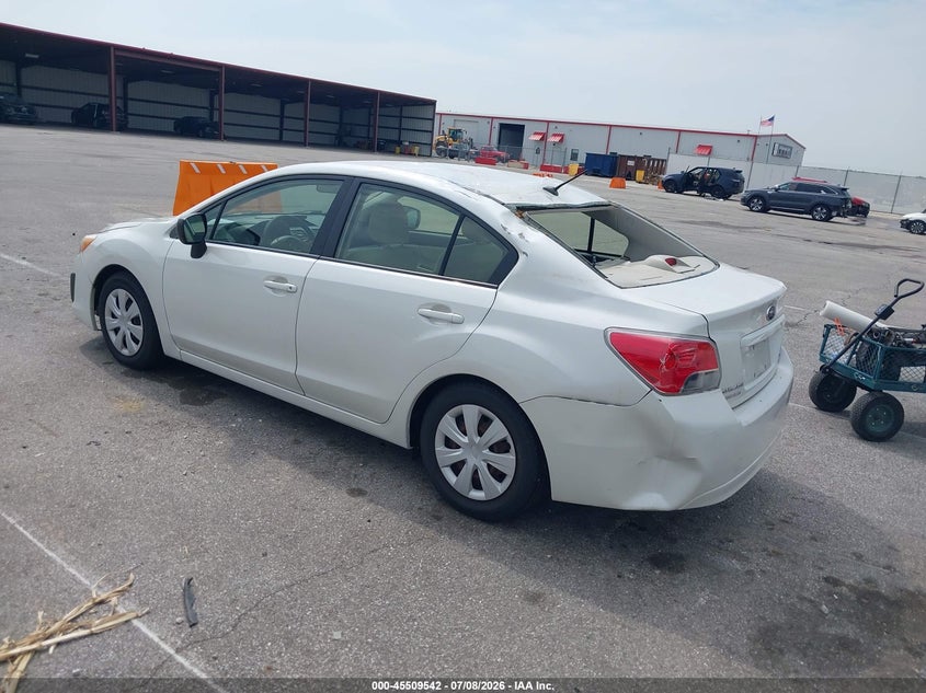 2014 Subaru Impreza VIN JF1GJAA67EH007515 IAAI salvage auction — REAR END, Clear (Indiana), sold $2,350 on 2026-08-01 (photo 3)