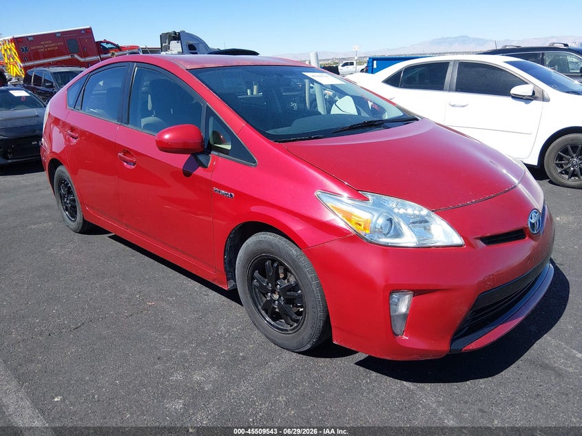 2013 Toyota Prius VIN JTDKN3DU8D5627935 IAAI salvage auction — NORMAL WEAR, Clear (Nevada), sold $475 on 2026-07-24 (photo 1)