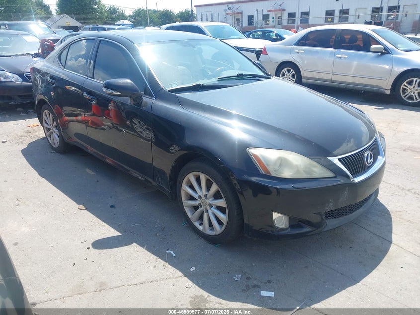 2009 Lexus Is 250 VIN JTHCK262092031602 IAAI salvage auction — NORMAL WEAR, Original (Ohio), sold $600 on 2026-07-29 (photo 1)