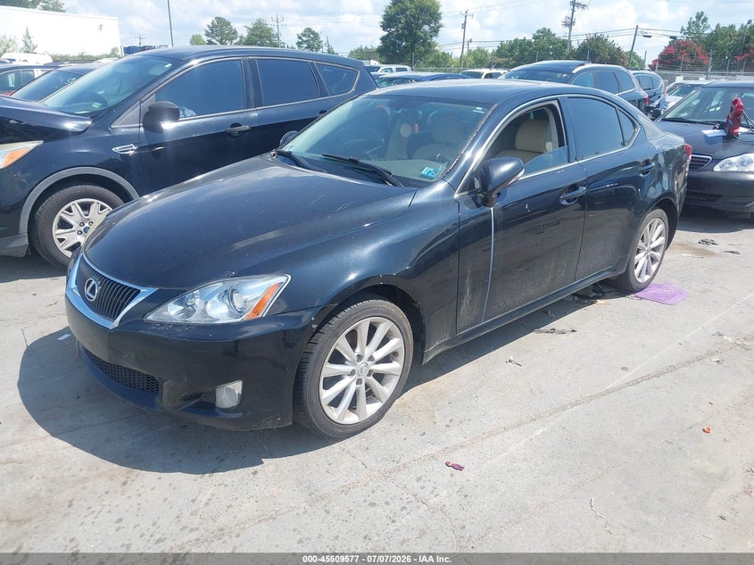 2009 Lexus Is 250 VIN JTHCK262092031602 IAAI salvage auction — NORMAL WEAR, Original (Ohio), sold $600 on 2026-07-29 (photo 2)