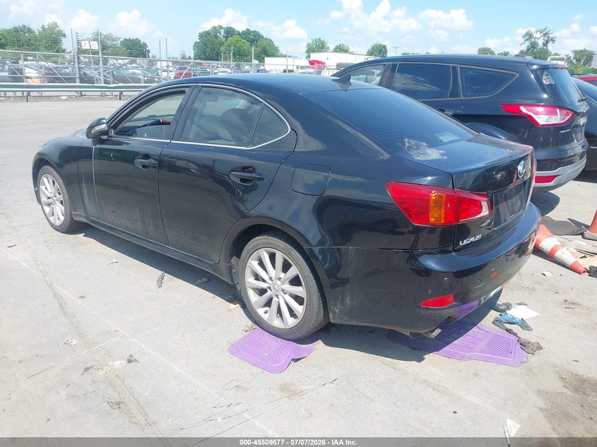 2009 Lexus Is 250 VIN JTHCK262092031602 IAAI salvage auction — NORMAL WEAR, Original (Ohio), sold $600 on 2026-07-29 (photo 3)