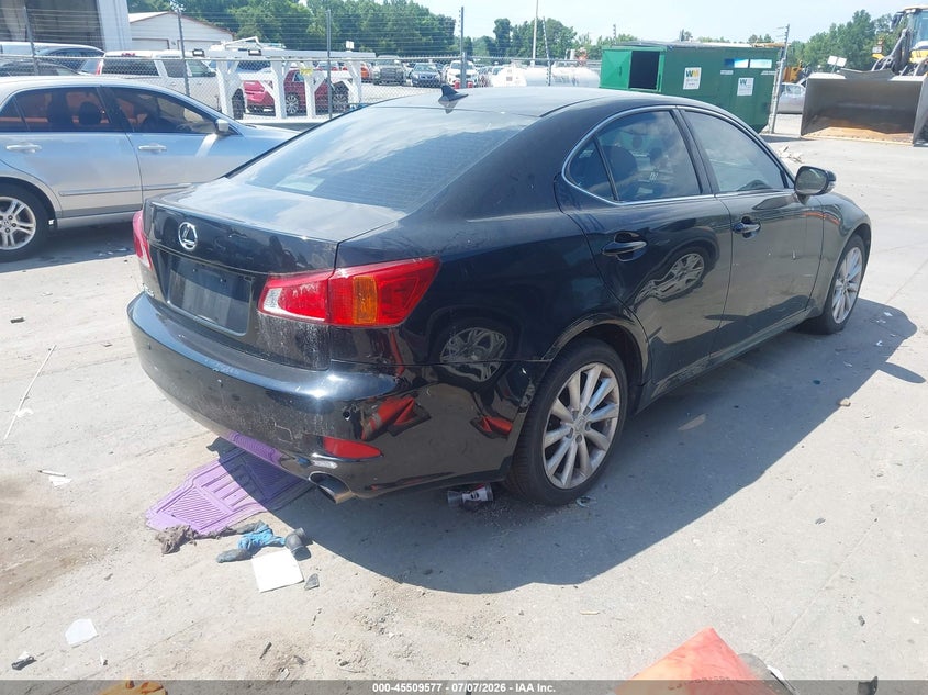 2009 Lexus Is 250 VIN JTHCK262092031602 IAAI salvage auction — NORMAL WEAR, Original (Ohio), sold $600 on 2026-07-29 (photo 4)