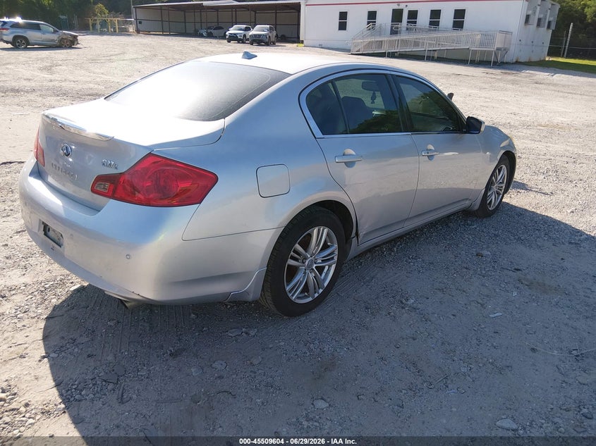 2013 Infiniti G VIN JN1CV6AR6DM758862 IAAI salvage auction — NORMAL WEAR, Clear (New York), sold $1,350 on 2026-07-24 (photo 4)