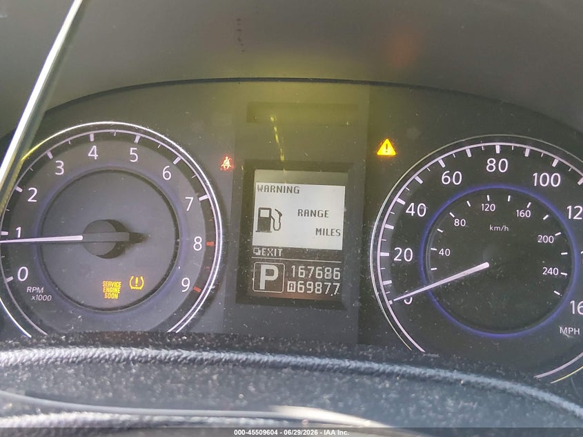 2013 Infiniti G VIN JN1CV6AR6DM758862 IAAI salvage auction — NORMAL WEAR, Clear (New York), sold $1,350 on 2026-07-24 (photo 7)