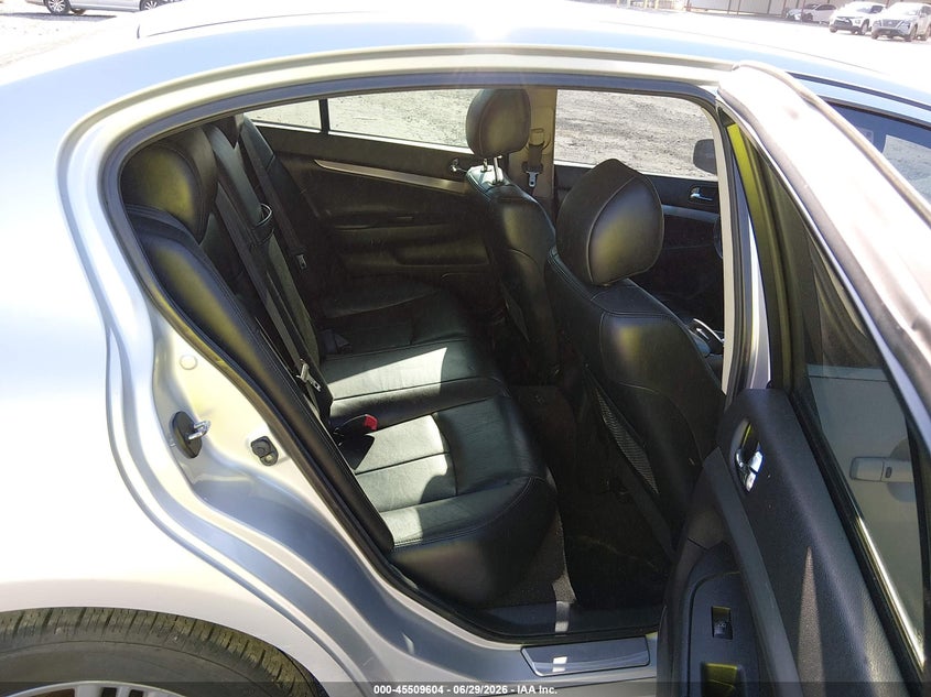 2013 Infiniti G VIN JN1CV6AR6DM758862 IAAI salvage auction — NORMAL WEAR, Clear (New York), sold $1,350 on 2026-07-24 (photo 8)