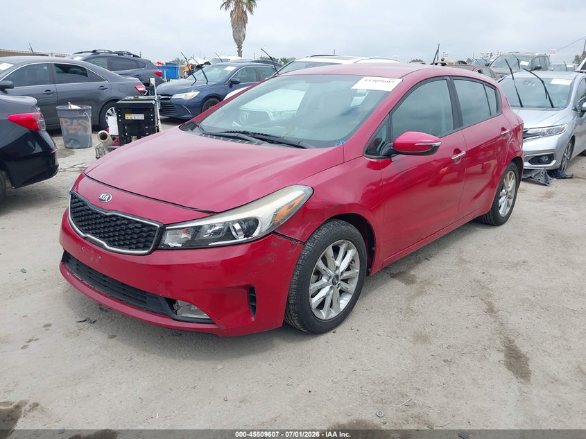 2017 Kia Forte VIN KNAFK5A84H5687856 IAAI salvage auction — NORMAL WEAR, Salvage (California), sold $25 on 2026-07-22 (photo 2)