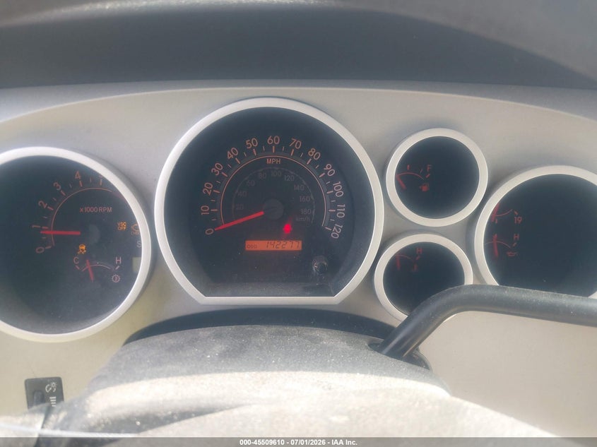 2007 Toyota Tundra VIN 5TBRT54167S453439 IAAI salvage auction — NORMAL WEAR, Repossession Paperwork (Georgia), sold $1,550 on 2026-07-29 (photo 7)