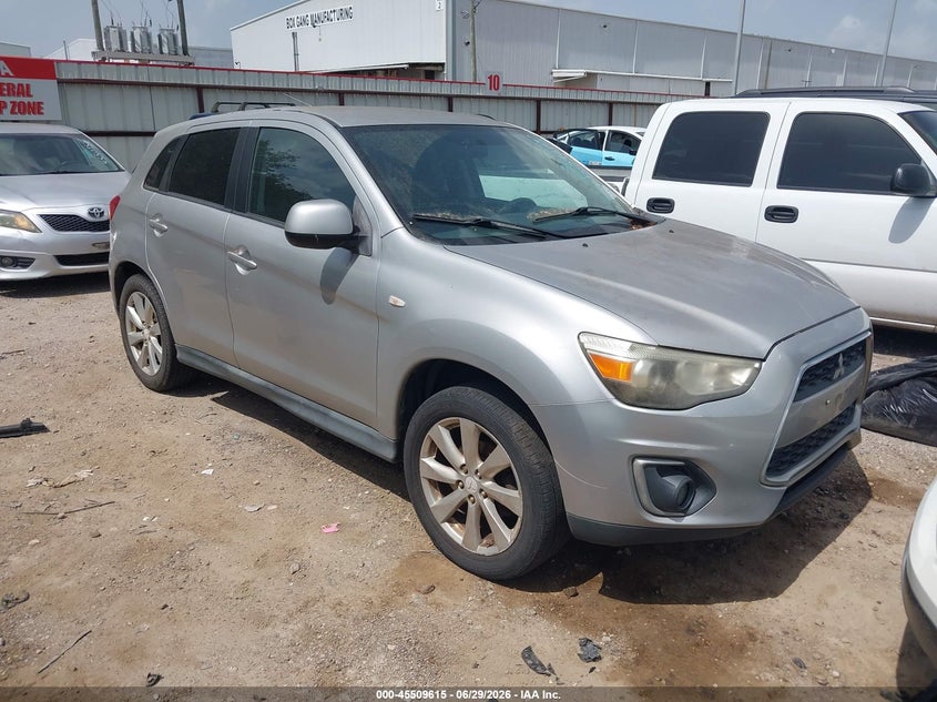 2013 Mitsubishi Outlander VIN 4A4AP3AU4DE019557 IAAI salvage auction — NORMAL WEAR, Original (Texas), sold $1,000 on 2026-07-09 (photo 1)