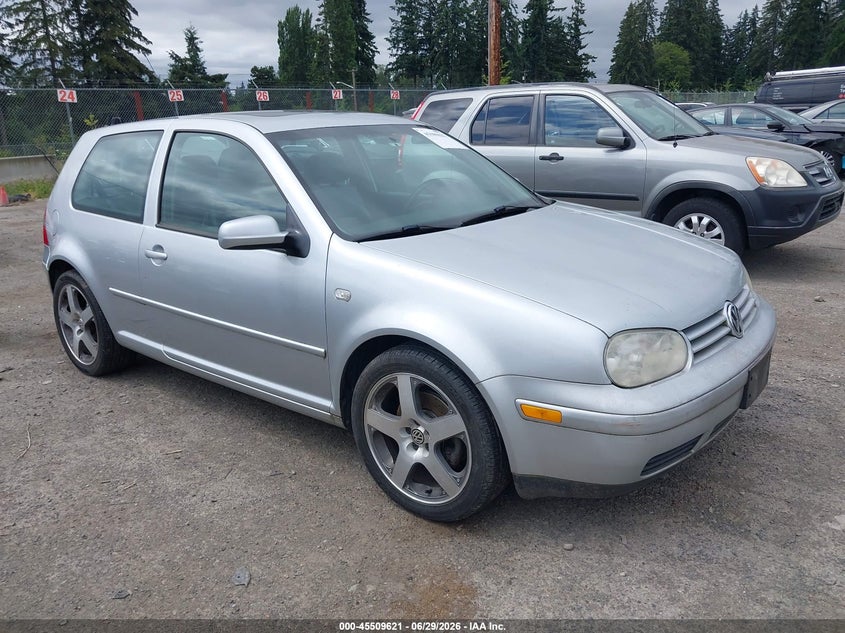 2003 Volkswagen Gti VIN 9BWDE61J034018546 IAAI salvage auction — NORMAL WEAR, Clear (Washington), sold $1,075 on 2026-07-08 (photo 1)