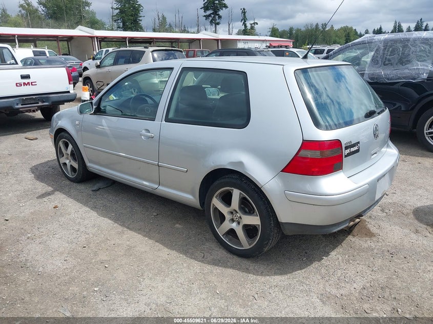 2003 Volkswagen Gti VIN 9BWDE61J034018546 IAAI salvage auction — NORMAL WEAR, Clear (Washington), sold $1,075 on 2026-07-08 (photo 3)