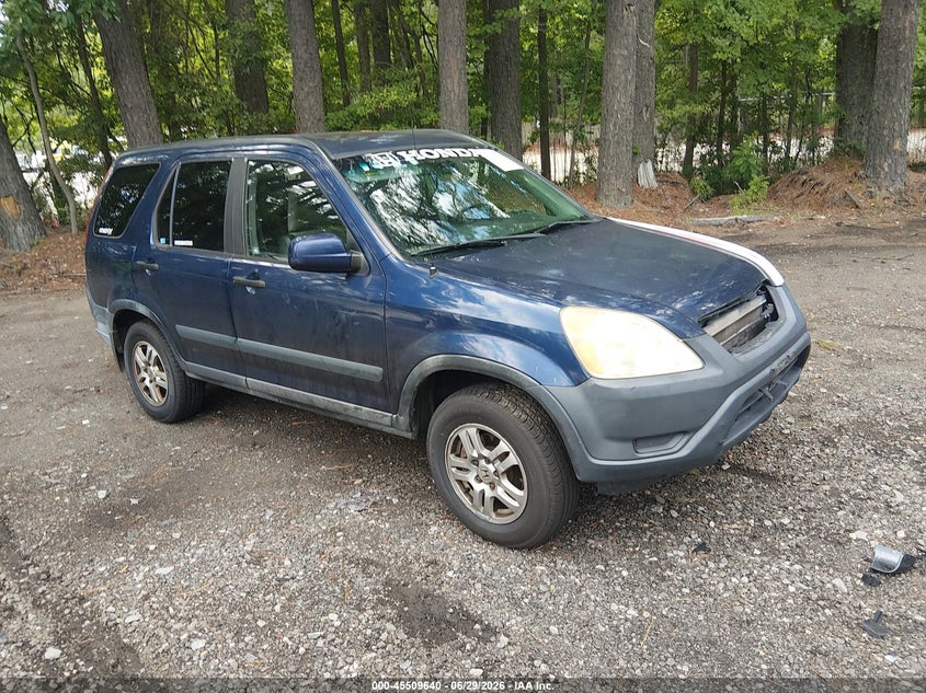2002 Honda Cr-v VIN JHLRD78862C041574 IAAI salvage auction — NORMAL WEAR, Clear (Virginia), sold $650 on 2026-07-14 (photo 1)