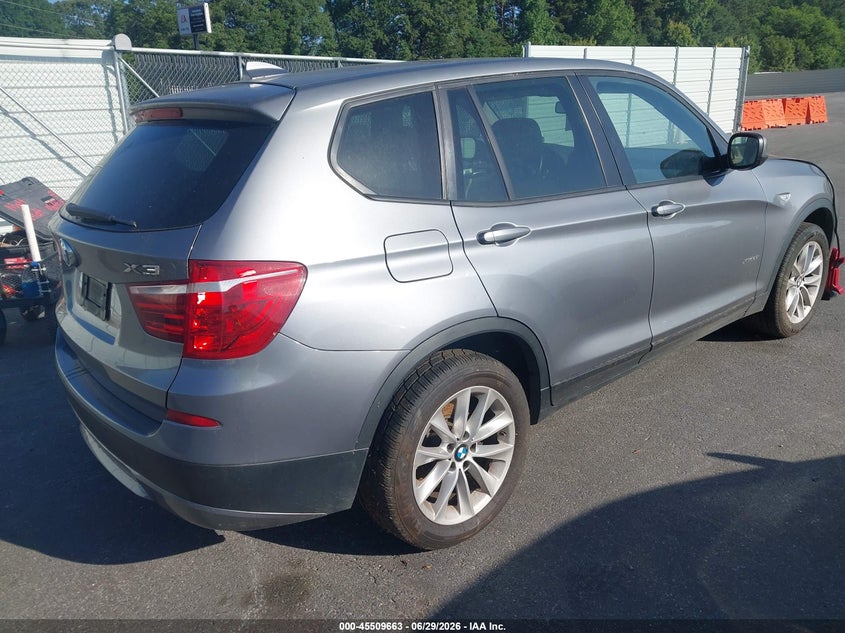 2014 BMW X3 VIN 5UXWX9C56E0D34236 IAAI salvage auction — NORMAL WEAR, Clear (Alabama), sold $425 on 2026-07-29 (photo 4)