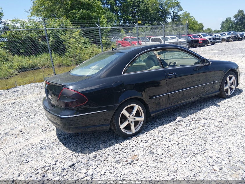 2009 Mercedes-benz Clk-class VIN WDBTJ56H59F269429 IAAI salvage auction — NORMAL WEAR, Clear (Montana), sold $125 on 2026-07-29 (photo 4)