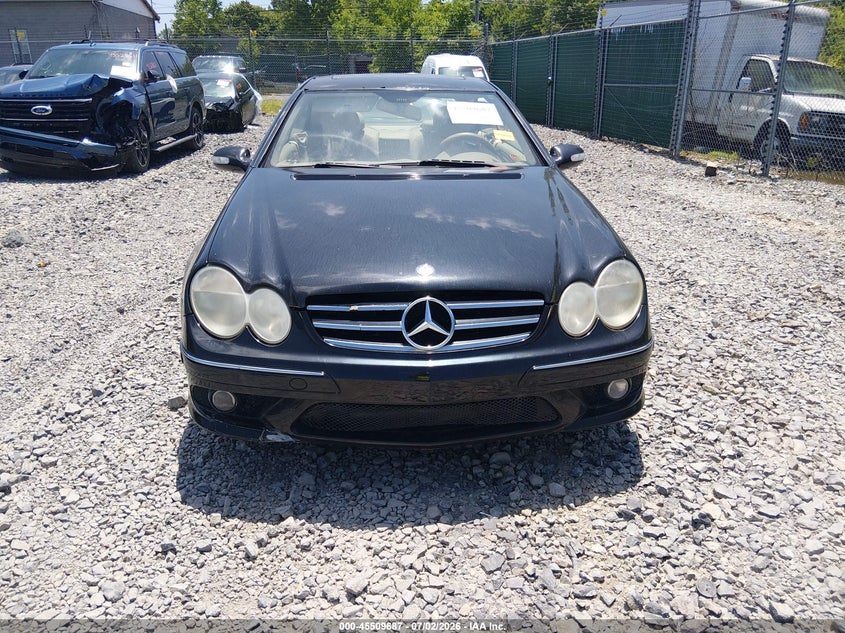 2009 Mercedes-benz Clk-class VIN WDBTJ56H59F269429 IAAI salvage auction — NORMAL WEAR, Clear (Montana), sold $125 on 2026-07-29 (photo 6)