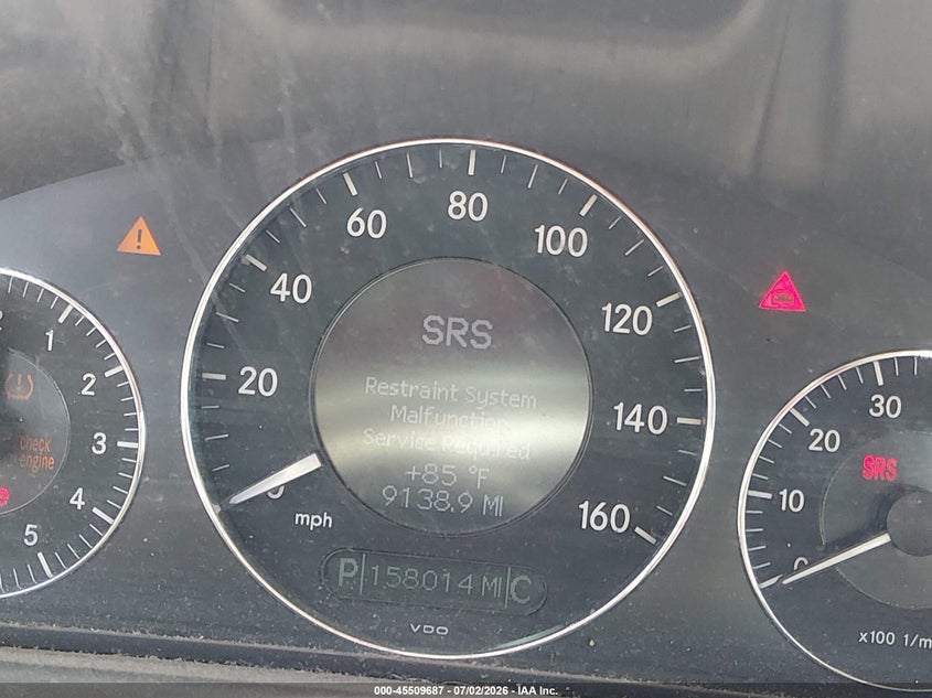 2009 Mercedes-benz Clk-class VIN WDBTJ56H59F269429 IAAI salvage auction — NORMAL WEAR, Clear (Montana), sold $125 on 2026-07-29 (photo 7)