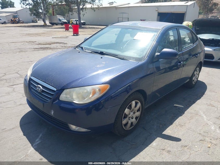 2008 Hyundai Elantra VIN KMHDU46D38U300932 IAAI salvage auction — NORMAL WEAR, Clear - Dealer Only (California), sold $875 on 2026-07-07 (photo 2)