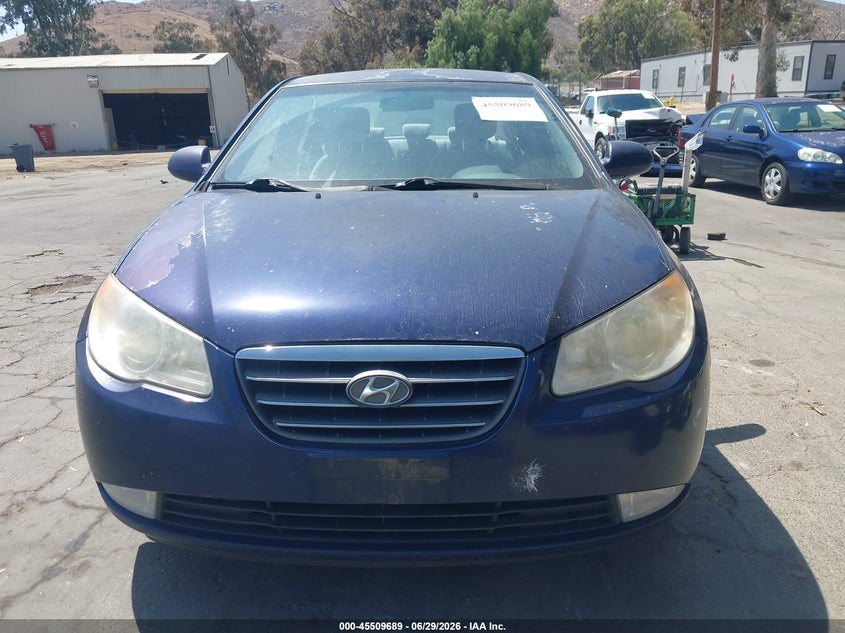 2008 Hyundai Elantra VIN KMHDU46D38U300932 IAAI salvage auction — NORMAL WEAR, Clear - Dealer Only (California), sold $875 on 2026-07-07 (photo 6)