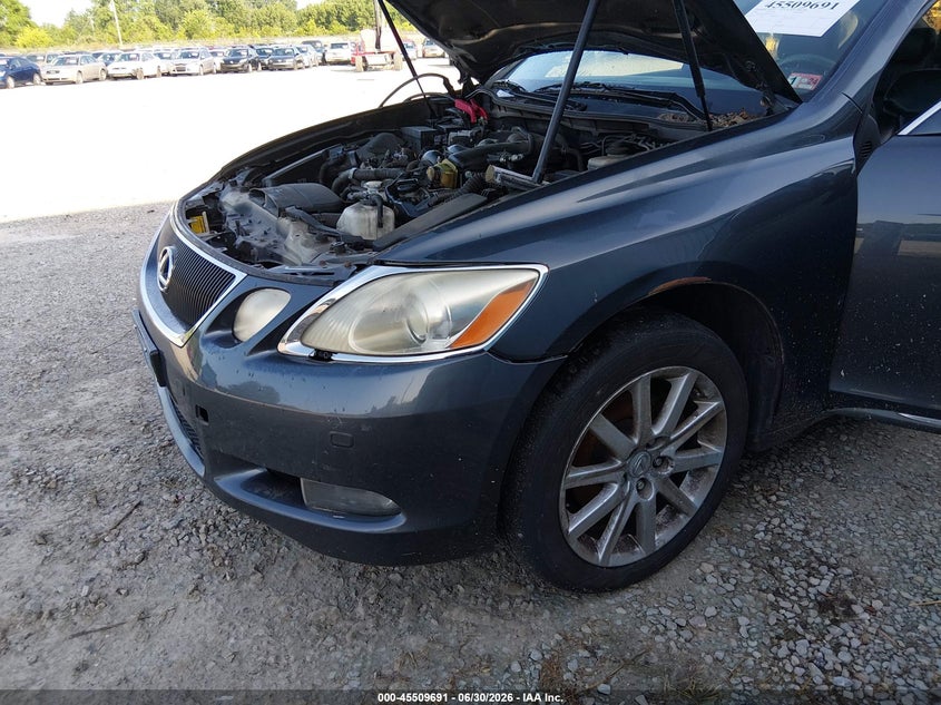 2006 Lexus Gs 300 VIN JTHCH96S760019476 IAAI salvage auction — NORMAL WEAR, Clear (Indiana), sold $325 on 2026-07-29 (photo 6)