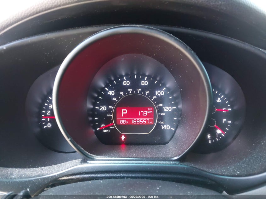 2016 Kia Soul VIN KNDJN2A21G7320527 IAAI salvage auction — NORMAL WEAR, Salvage (California), sold $800 on 2026-07-23 (photo 7)