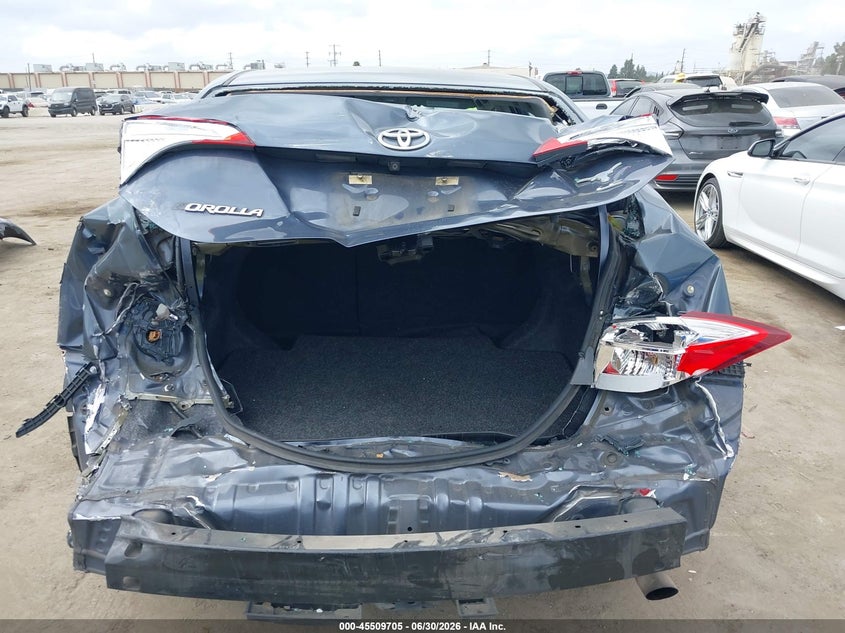 2016 Toyota Corolla VIN 5YFBURHE1GP473150 IAAI salvage auction — LEFT REAR, Salvage (California), sold $1,600 on 2026-07-29 (photo 6)
