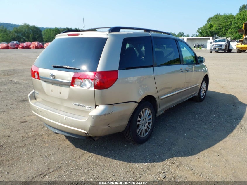 2008 Toyota Sienna VIN 5TDBK22C68S020266 IAAI salvage auction — NORMAL WEAR, Clear (New Jersey), sold $925 on 2026-07-09 (photo 4)