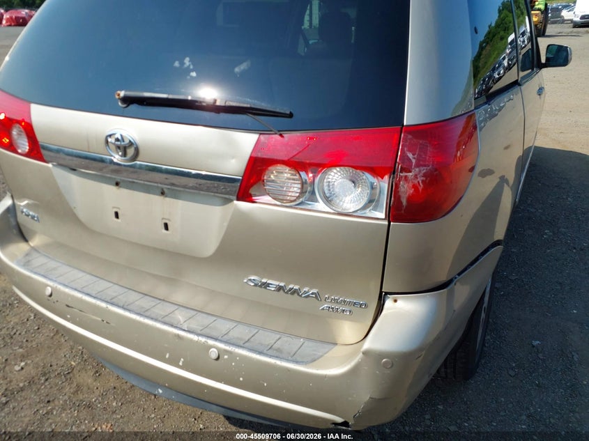 2008 Toyota Sienna VIN 5TDBK22C68S020266 IAAI salvage auction — NORMAL WEAR, Clear (New Jersey), sold $925 on 2026-07-09 (photo 6)