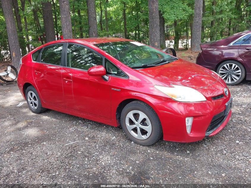 2012 Toyota Prius VIN JTDKN3DU9C5491135 IAAI salvage auction — NORMAL WEAR, Enterprise Vehicles Clear Only (Virginia), sold $1,500 on 2026-07-21 (photo 1)