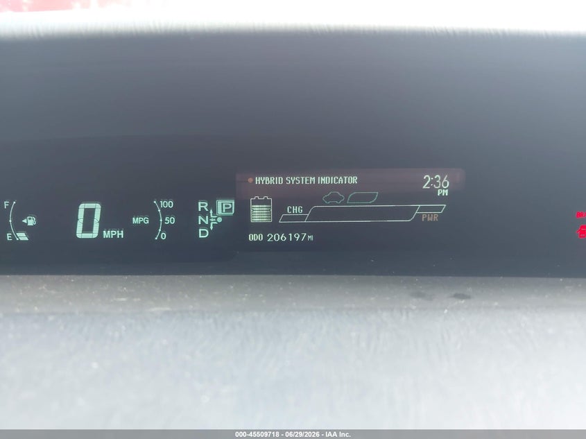 2012 Toyota Prius VIN JTDKN3DU9C5491135 IAAI salvage auction — NORMAL WEAR, Enterprise Vehicles Clear Only (Virginia), sold $1,500 on 2026-07-21 (photo 7)